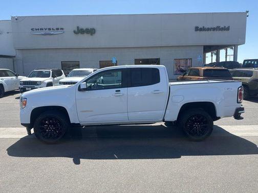 Summit White 2021 GMC Canyon Elevation