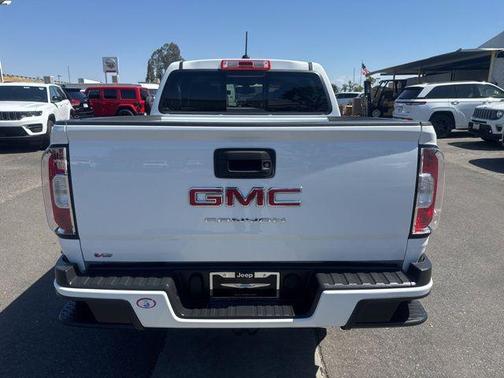 Summit White 2021 GMC Canyon Elevation