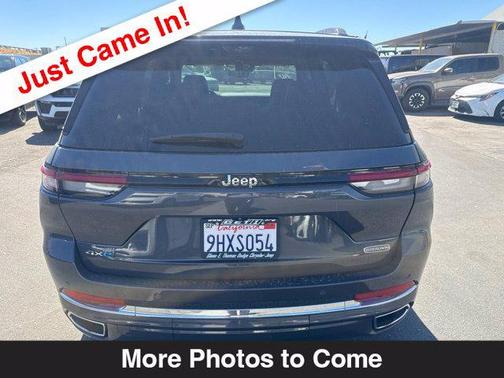 Gray Metallic 2023 Jeep Grand Cherokee 4xe Overland