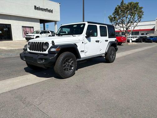 Bright White Clear-Coat Exterior Paint 2026 Jeep Wrangler Sport S
