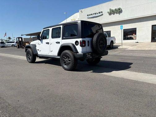 Bright White Clear-Coat Exterior Paint 2026 Jeep Wrangler Sport S