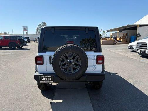 Bright White Clear-Coat Exterior Paint 2026 Jeep Wrangler Sport S
