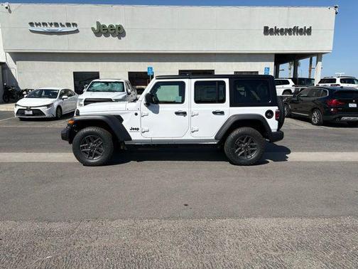 Bright White Clear-Coat Exterior Paint 2026 Jeep Wrangler Sport S