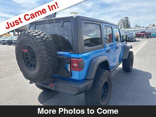 Hydro Blue Pearl Coat 2022 Jeep Wrangler Willys