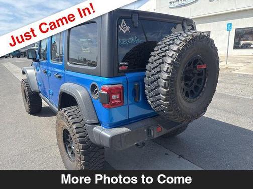 Hydro Blue Pearl Coat 2022 Jeep Wrangler Willys