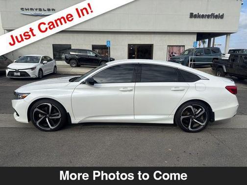 Platinum White Pearl 2022 Honda Accord Sport 1.5T
