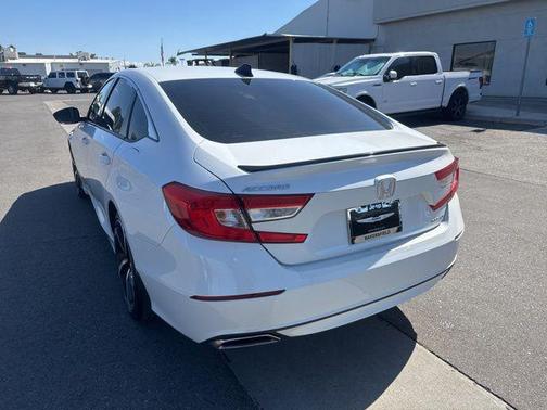 Platinum White Pearl 2022 Honda Accord Sport 1.5T