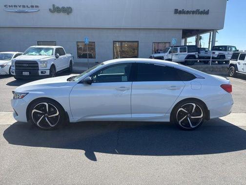 Platinum White Pearl 2022 Honda Accord Sport 1.5T