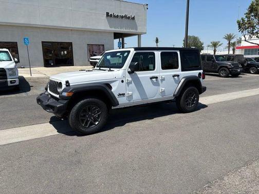 Bright White Clear-Coat Exterior Paint 2026 Jeep Wrangler Sport S