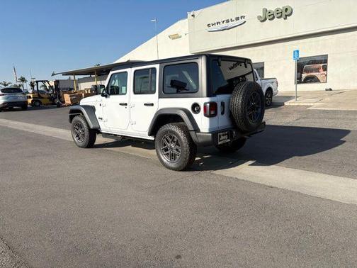 Bright White Clear-Coat Exterior Paint 2026 Jeep Wrangler Sport S