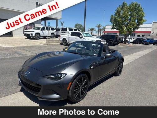 Machine Gray 2025 Mazda MX-5 Miata Grand Touring