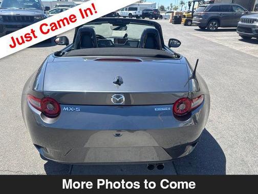 Machine Gray 2025 Mazda MX-5 Miata Grand Touring
