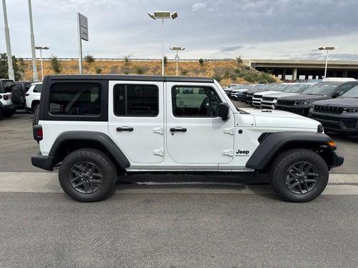 Bright White Clear-Coat Exterior Paint 2026 Jeep Wrangler Sport S