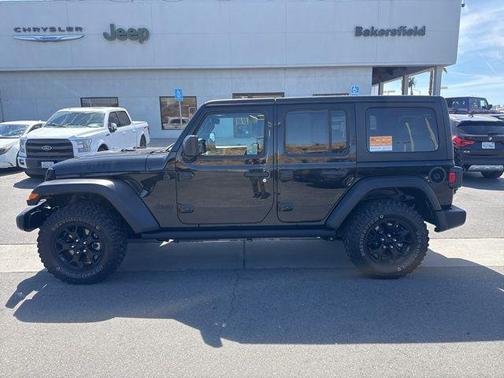 Black Clearcoat 2021 Jeep Wrangler Willys