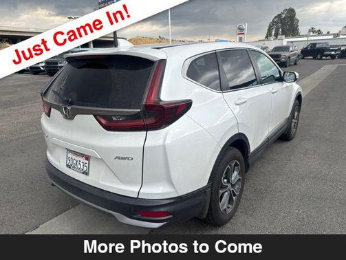 Platinum White Pearl 2022 Honda CR-V AWD EX-L