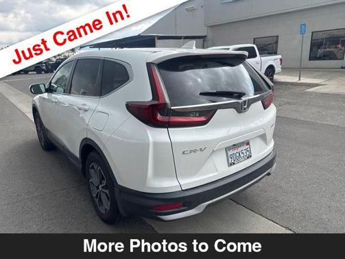Platinum White Pearl 2022 Honda CR-V AWD EX-L
