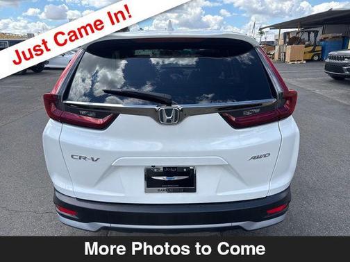 Platinum White Pearl 2022 Honda CR-V AWD EX-L