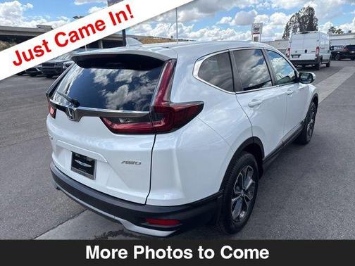 Platinum White Pearl 2022 Honda CR-V AWD EX-L