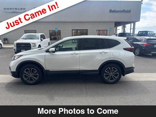 Platinum White Pearl 2022 Honda CR-V AWD EX-L