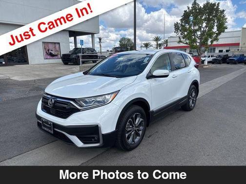 Platinum White Pearl 2022 Honda CR-V AWD EX-L