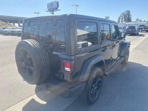 Black Clearcoat 2022 Jeep Wrangler Unlimited Sport Altitude