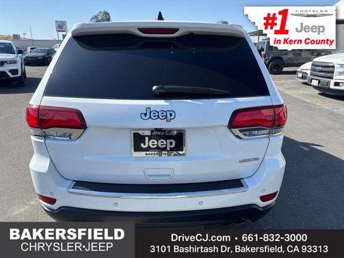 Bright White Clearcoat 2020 Jeep Grand Cherokee Limited