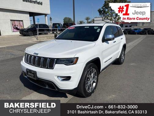 Bright White Clearcoat 2020 Jeep Grand Cherokee Limited