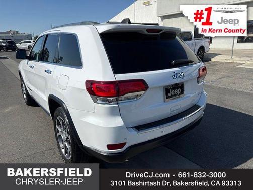 Bright White Clearcoat 2020 Jeep Grand Cherokee Limited