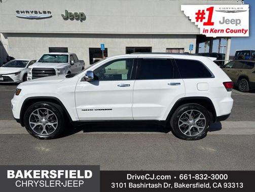 Bright White Clearcoat 2020 Jeep Grand Cherokee Limited