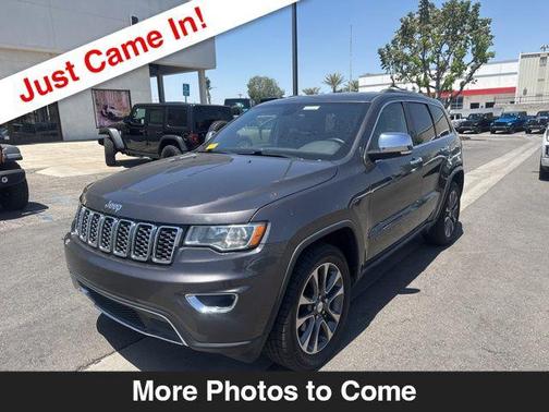 Granite Crystal Metallic Clearcoat 2018 Jeep Grand Cherokee Limited