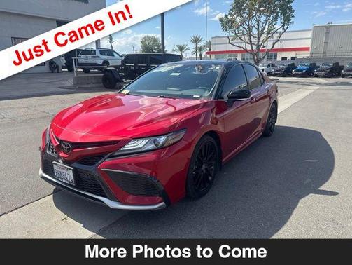 Midnight Black Metallic 2023 Toyota Camry XSE