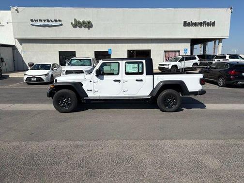 Bright White Clear-Coat Exterior Paint 2026 Jeep Gladiator Sport