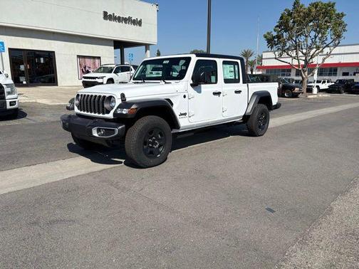 Bright White Clear-Coat Exterior Paint 2026 Jeep Gladiator Sport