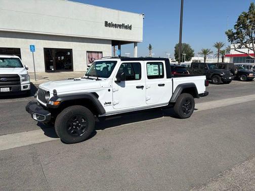Bright White Clear-Coat Exterior Paint 2026 Jeep Gladiator Sport