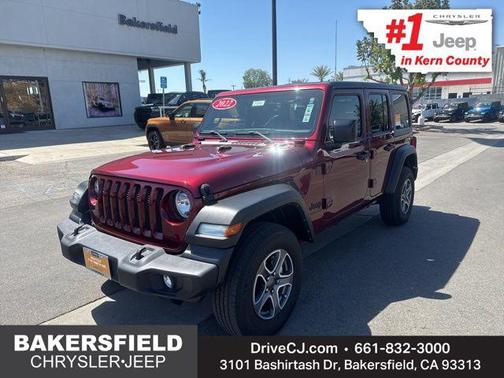Snazzberry Pearlcoat 2022 Jeep Wrangler Unlimited Sport