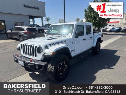 Bright White Clearcoat 2022 Jeep Gladiator Rubicon
