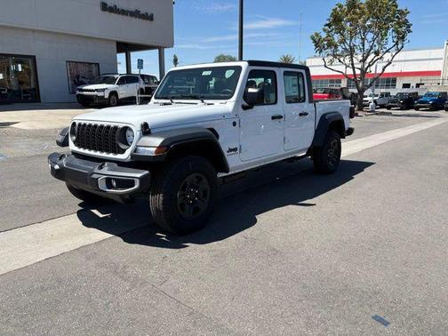 Bright White Clear-Coat Exterior Paint 2026 Jeep Gladiator Sport