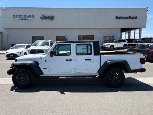 Bright White Clear-Coat Exterior Paint 2026 Jeep Gladiator Sport
