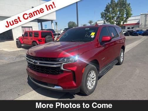 Radiant Red 2023 Chevrolet Tahoe LS