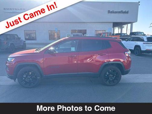 Red 2025 Jeep Compass Latitude