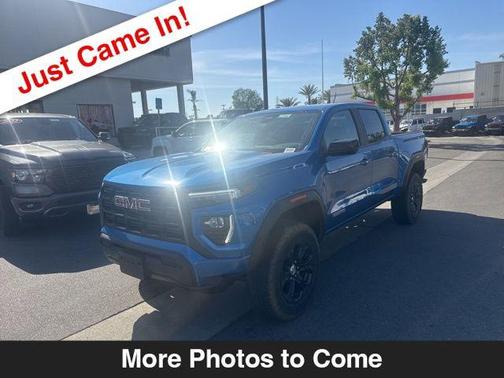 Blue Metallic 2024 GMC Canyon Elevation