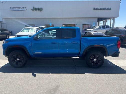 Blue Metallic 2024 GMC Canyon Elevation