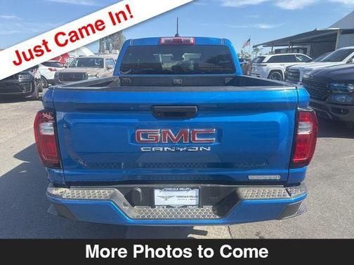 Blue Metallic 2024 GMC Canyon Elevation