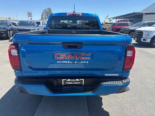 Blue Metallic 2024 GMC Canyon Elevation