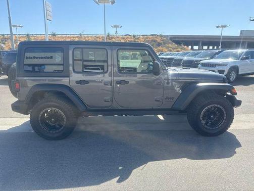 Granite Crystal Metallic Clearcoat 2022 Jeep Wrangler Unlimited Sport