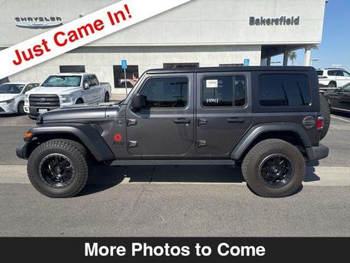 Granite Crystal Metallic Clearcoat 2022 Jeep Wrangler Unlimited Sport