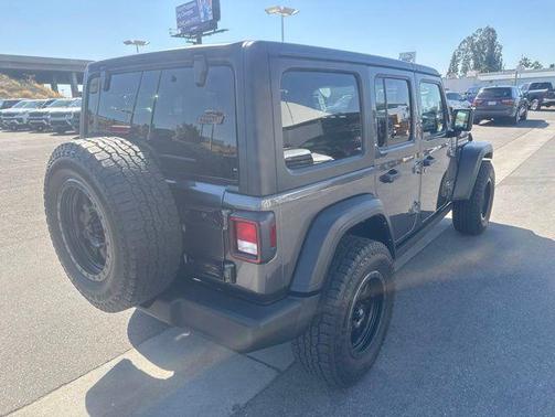 Granite Crystal Metallic Clearcoat 2022 Jeep Wrangler Unlimited Sport