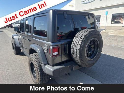 Granite Crystal Metallic Clearcoat 2022 Jeep Wrangler Unlimited Sport