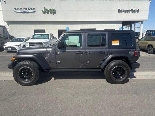 Granite Crystal Metallic Clearcoat 2022 Jeep Wrangler Unlimited Sport