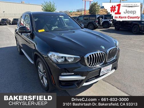 Jet Black 2019 BMW X3 sDrive30i
